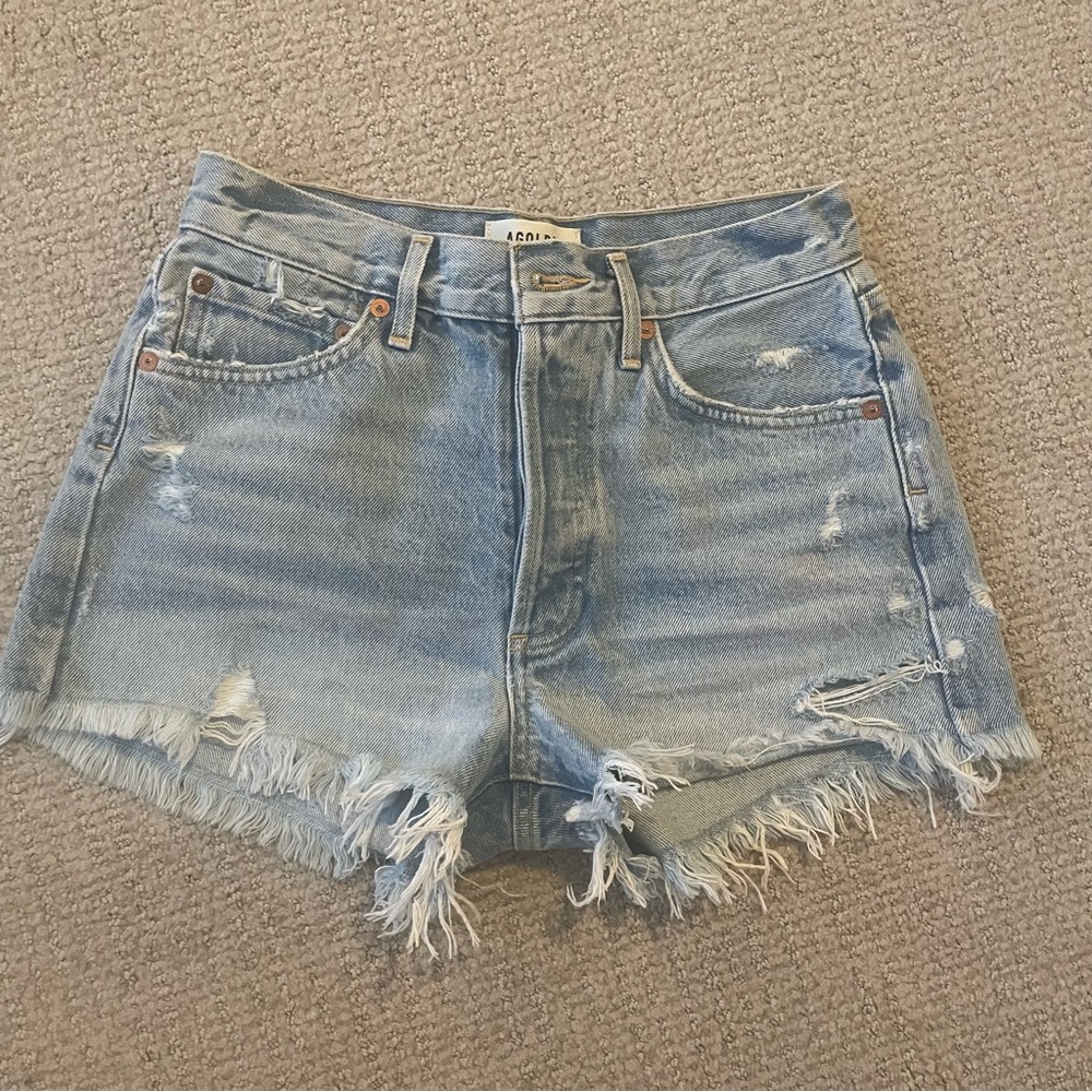 AGOLDE • Parker cutoff Jean shorts • Size 24